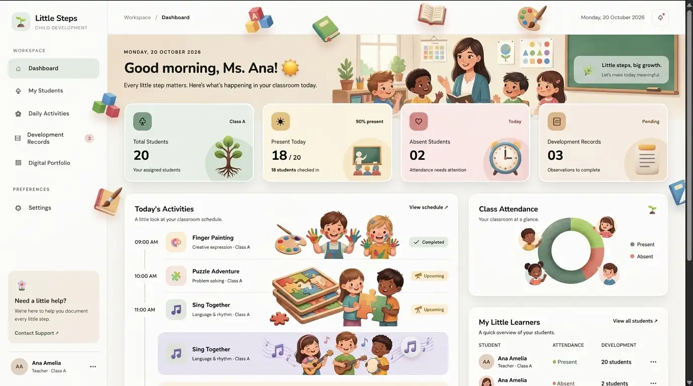 Child Development Platform by ArTech